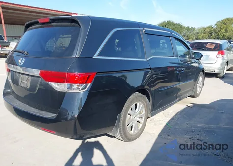 2015 Honda Odyssey Ex-L из США, поврежденный, VIN 5FNRL5H66FB124935